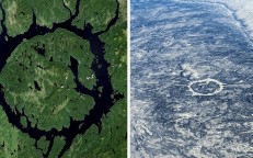 La segunda isla lacustre más grande del mundo se encuentra dentro de un lago de 100 km de diámetro formado por el impacto de un meteorito