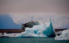 Estos asombrosos icebergs rayados en la Antártida parecen dulces