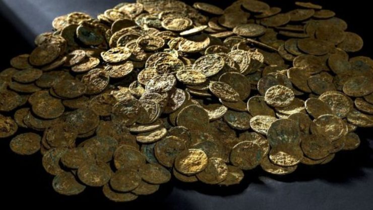 A Farmer In Switzerland Unearths a Massive Hoard Of More Than 4,000 Ancient Roman Coins
