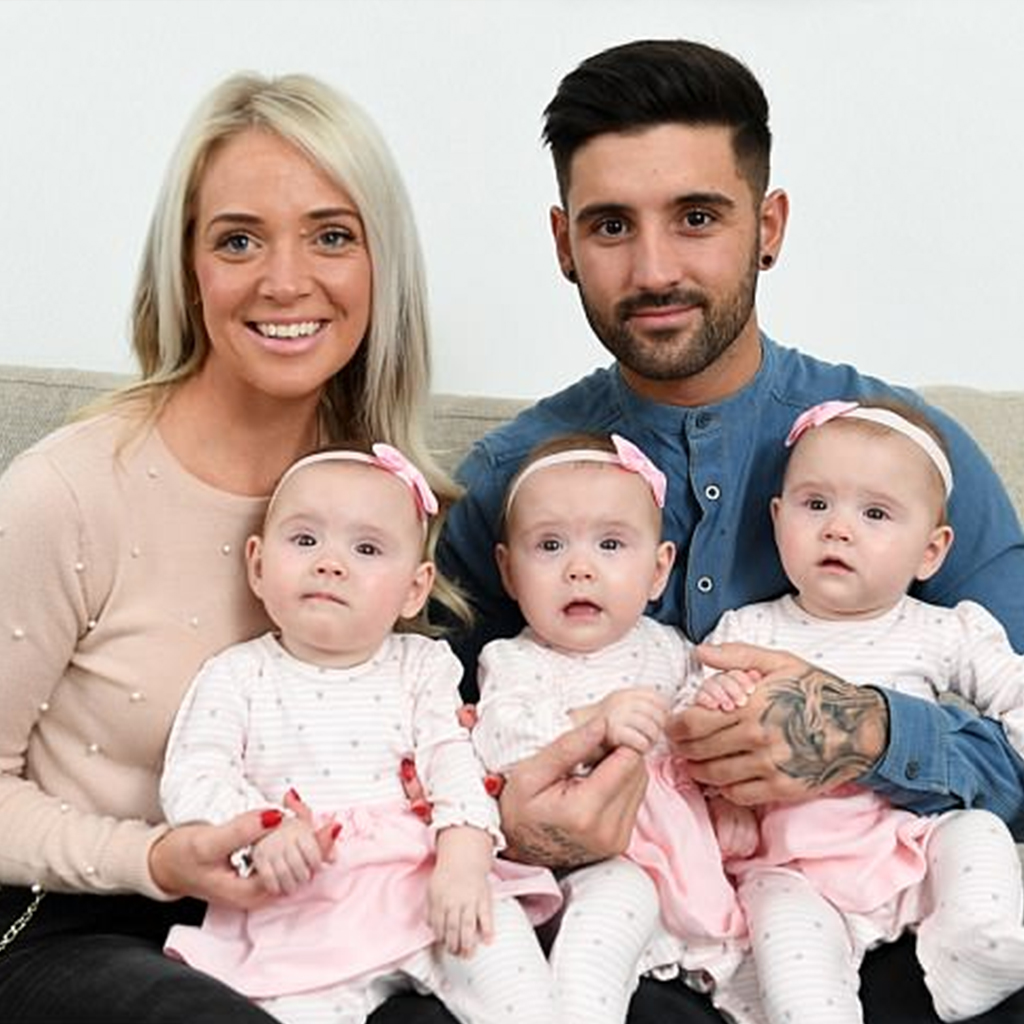 Couple Had Beautiful Identical Triplets Who Brought Joy Back Into Their Lives